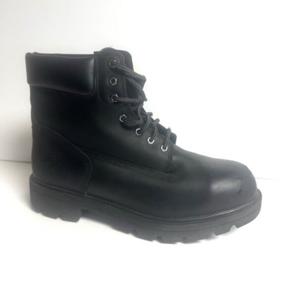 Timberland Pro Mens Sawhorse Comp Toe Work Boots Black Size 13W - Picture 1 of 7